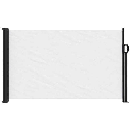 Vidaxx ausziehbarer Windschutz 117x300 cm weiß