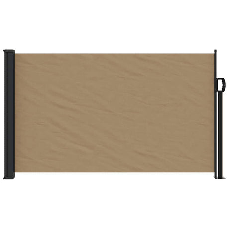Vidaxx ausziehbarer Windschutz 117x300 cm Taupe
