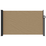 Vidaxx ausziehbarer Windschutz 117x300 cm Taupe