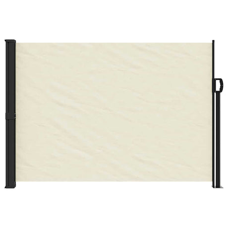 Vidaxx ausziehbarer Windschutz 140x300 cm cremefarben