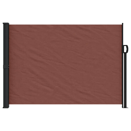 Vidaxx ausziehbarer Windschutz 140x300 cm braun