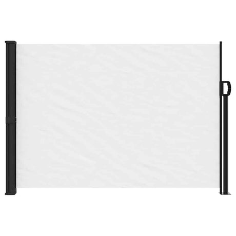 Vidaxx ausziehbarer Windschutz 140x300 cm weiß