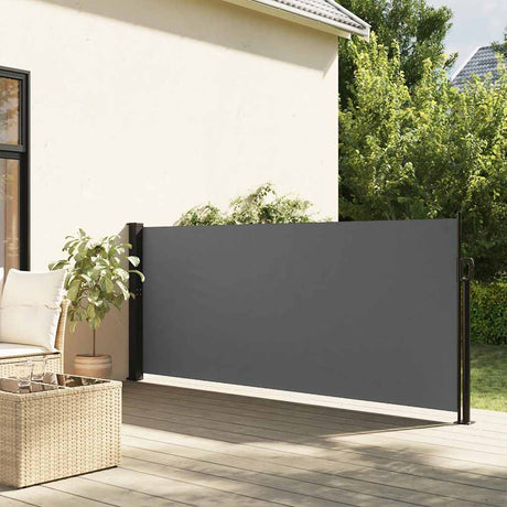 Vidaxx ausziehbare Seitenmarkise Anthrazit 140x300 cm