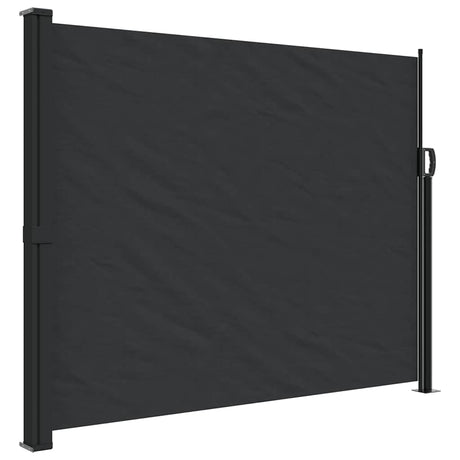 Vidaxx ausziehbarer Windschutz 160x300 cm schwarz