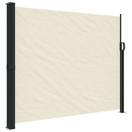 Vidaxx ausziehbarer Windschutz 160x300 cm cremefarben