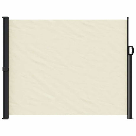 Vidaxx ausziehbarer Windschutz 160x300 cm cremefarben