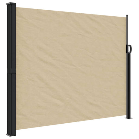 Vidaxx ausziehbarer Windschutz 160x300 cm beige