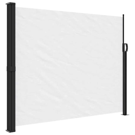 Vidaxx ausziehbarer Windschutz 160x300 cm weiß