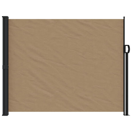 Vidaxx ausziehbarer Windschutz 160x300 cm Taupe