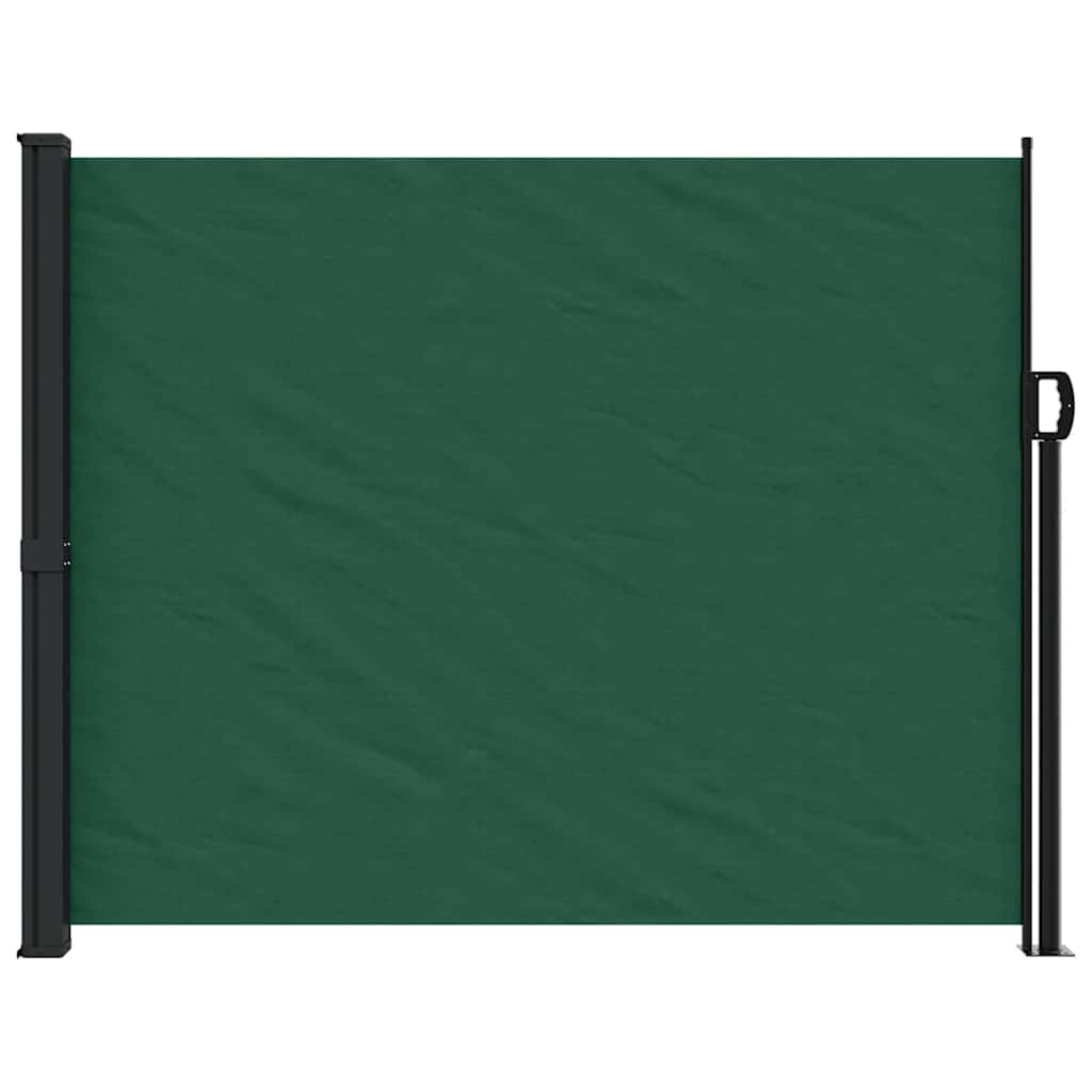 Vidaxx ausziehbarer Gartenschirm 170x300 cm dunkelgrün