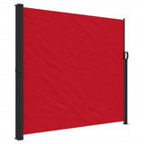 Vidaxx ausziehbarer Windschutz 180x300 cm rot