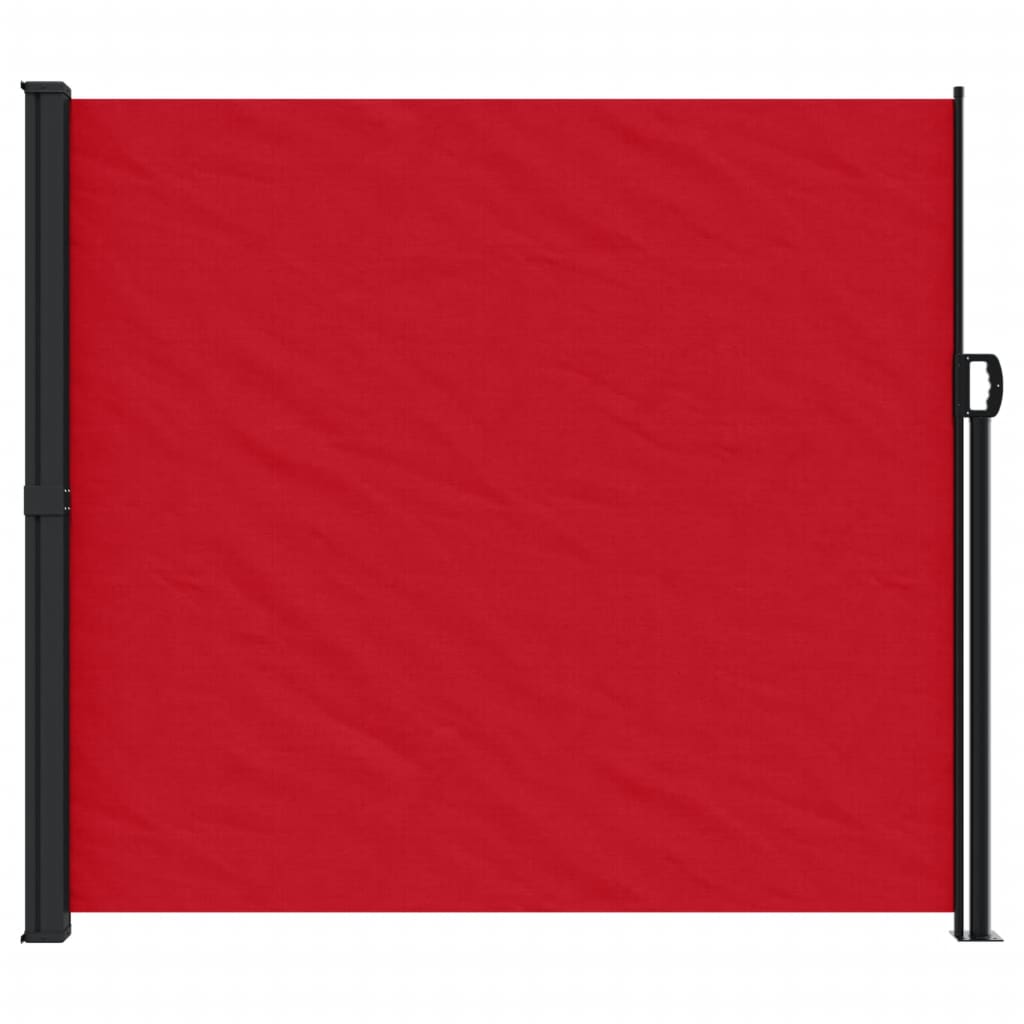 Vidaxx ausziehbarer Windschutz 180x300 cm rot