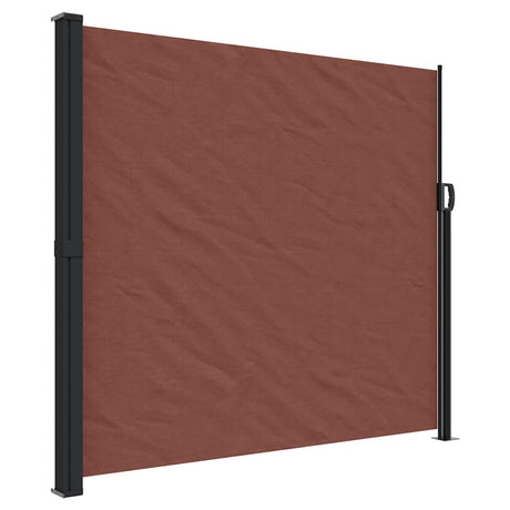 Vidaxx ausziehbarer Windschutz 180x300 cm braun