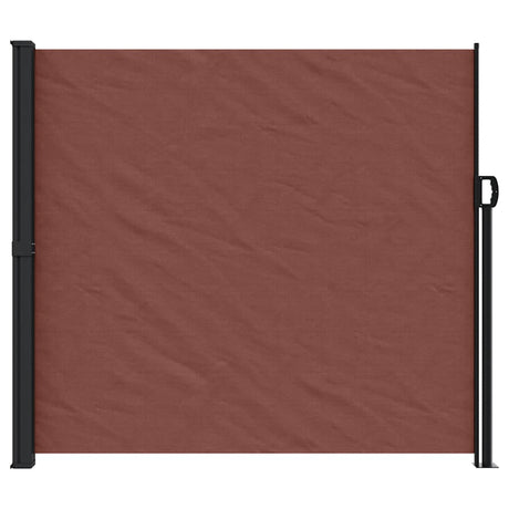 Vidaxx ausziehbarer Windschutz 180x300 cm braun