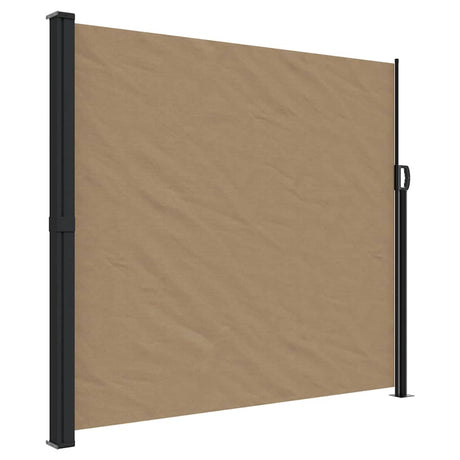 Vidaxx ausziehbarer Windschutz 180x300 cm Taupe