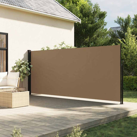 Vidaxx ausziehbarer Windschutz 180x300 cm Taupe