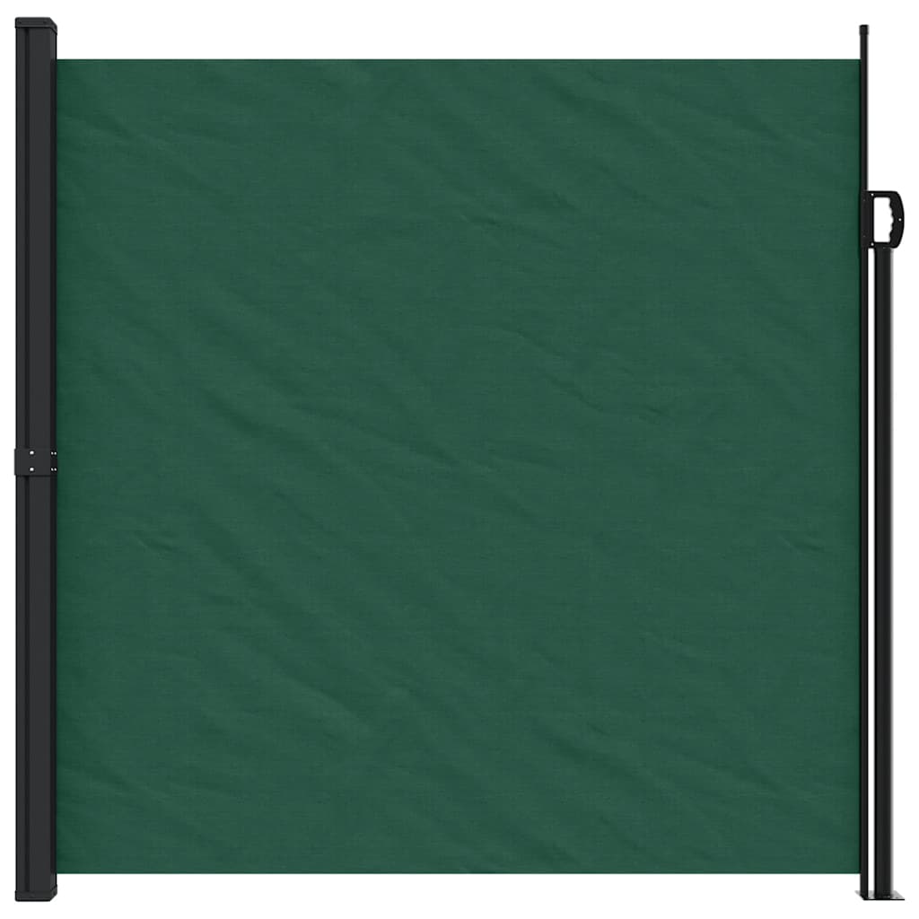 Vidaxl windscherm uittrekbaar 200x300 cm donkergroen