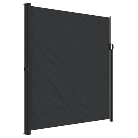 Vidaxx ausziehbarer Windschutz 220x300 cm schwarz