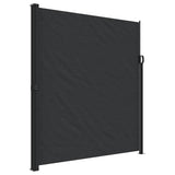 Vidaxx ausziehbarer Windschutz 220x300 cm schwarz