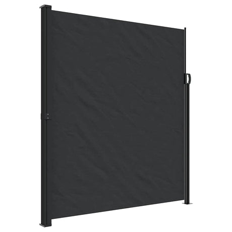 Vidaxx ausziehbarer Windschutz 220x300 cm schwarz