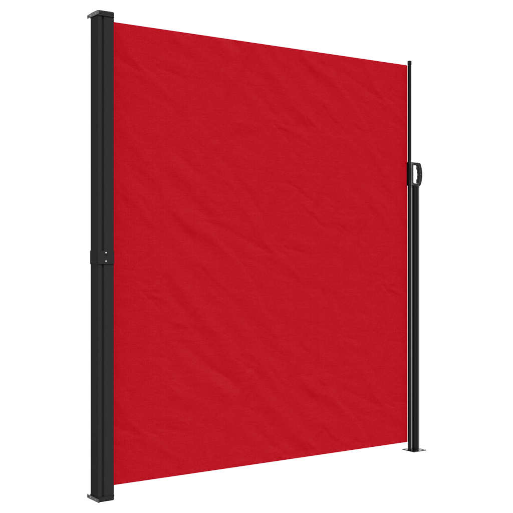 Vidaxx ausziehbarer Windschutz 220x300 cm rot