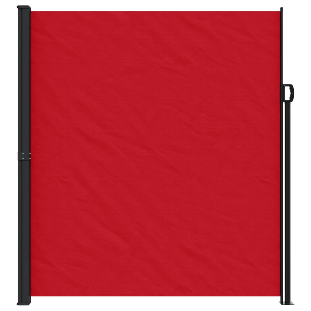 Vidaxx ausziehbarer Windschutz 220x300 cm rot