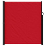 Vidaxx ausziehbarer Windschutz 220x300 cm rot