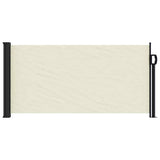 Vidaxx ausziehbarer Windschutz 100x500 cm cremefarben