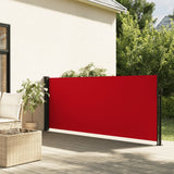 Vidaxx ausziehbarer Windschutz 100x500 cm rot