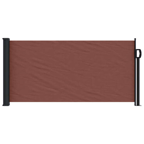 Vidaxx ausziehbarer Windschutz 100x500 cm braun