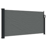 Vidaxx ausziehbarer Windschutz 100x500 cm Anthrazit