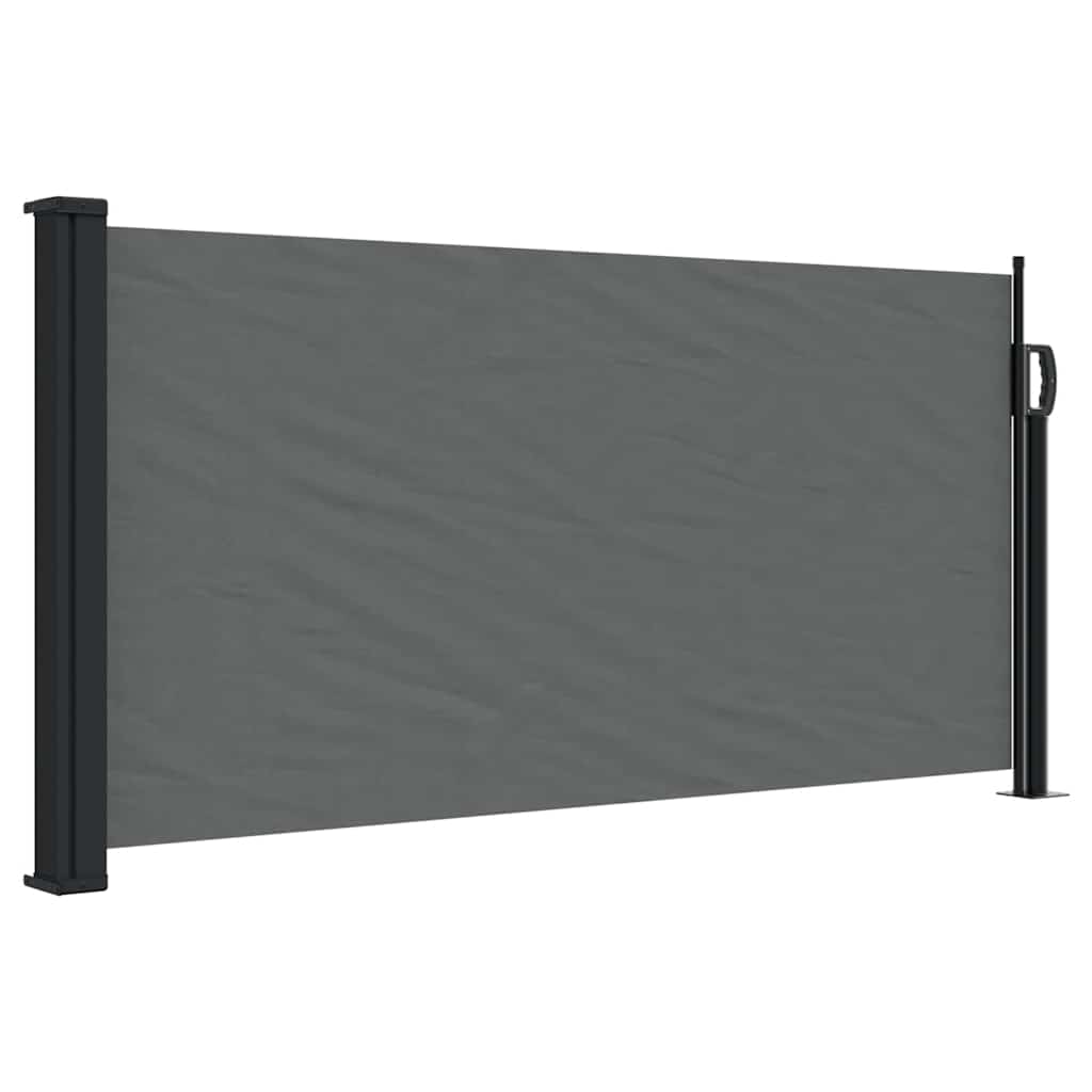 Vidaxx ausziehbare Seitenmarkise Anthrazit 100x500 cm