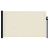 Vidaxx ausziehbarer Windschutz 120x500 cm cremefarben