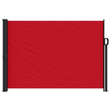 Vidaxx ausziehbarer Windschutz 140x500 cm rot
