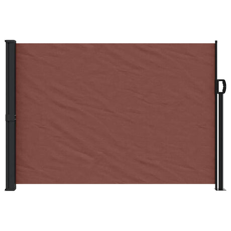 Vidaxx ausziehbarer Windschutz 140x500 cm braun