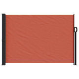 Vidaxx ausziehbarer Windschutz 140x500 cm Terrakotta
