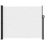 Vidaxx ausziehbarer Windschutz 160x500 cm weiß