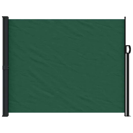 Vidaxl windscherm uittrekbaar 160x500 cm donkergroen