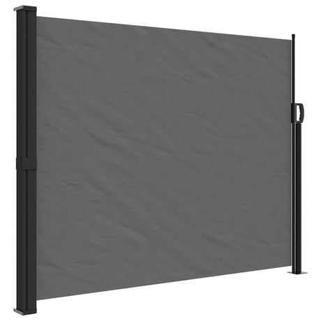 Vidaxx ausziehbarer Windschutz 160x500 cm Anthrazit