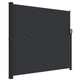Vidaxx ausziehbarer Windschutz 180x500 cm schwarz