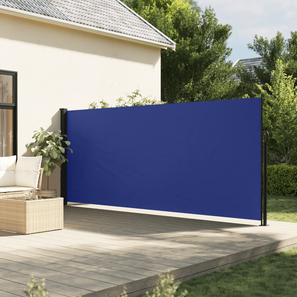 Vidaxx ausziehbarer Windschutz 180x500 cm blau