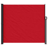 Vidaxx ausziehbarer Windschutz 180x500 cm rot