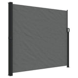 Vidaxx ausziehbarer Windschutz 180x500 cm Anthrazit