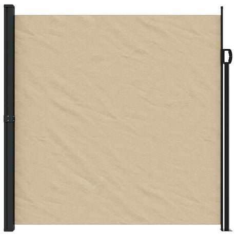 Vidaxl windscherm uittrekbaar 200x500 cm beige