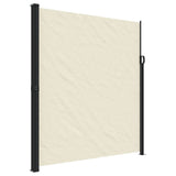 Vidaxx ausziehbarer Windschutz 220x500 cm cremefarben