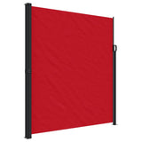 Vidaxx ausziehbarer Windschutz 220x500 cm rot