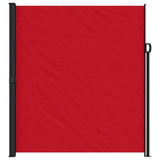 Vidaxx ausziehbarer Windschutz 220x500 cm rot