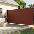 Vidaxx ausziehbarer Windschutz 220x500 cm braun