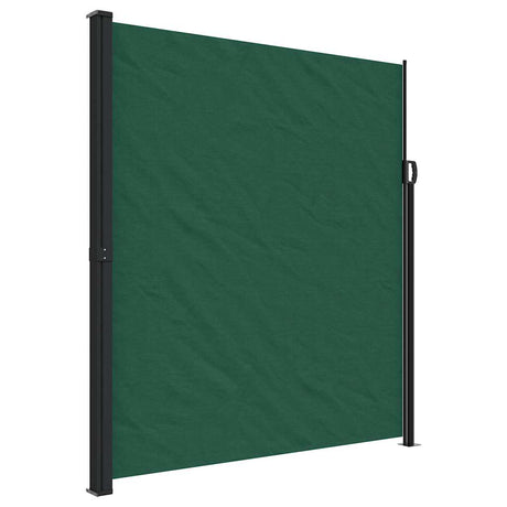 Vidaxl windscherm uittrekbaar 220x500 cm donkergroen