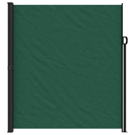 Vidaxl windscherm uittrekbaar 220x500 cm donkergroen